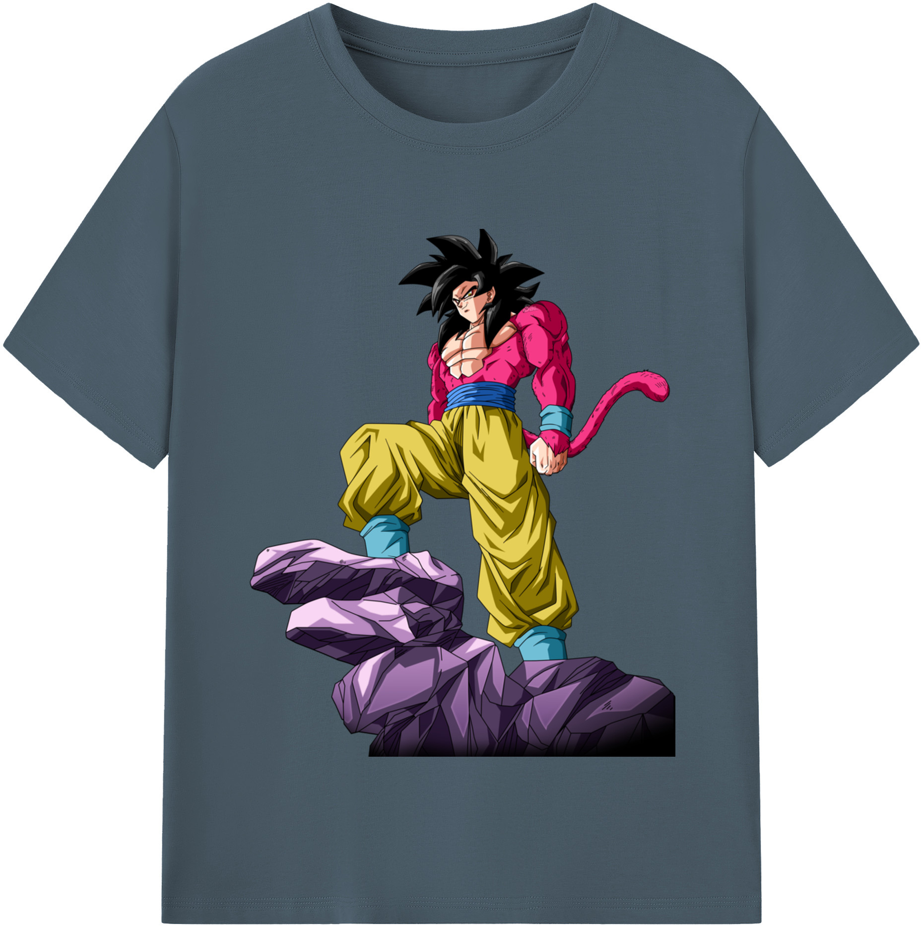 （画像用） ドラゴンボール 孫悟空（そん ごくう）Son Goku カカロット DRAGON BALL Kakarotto 綿100％半袖Tシャツ（フロントプリント）